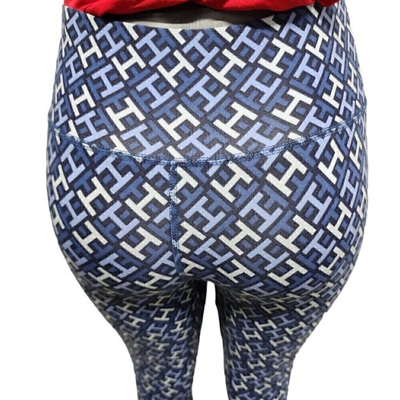 Tommy Hilfiger Performance Workout Pants-High-Rise Cotton Leggings Womens Small - Picture 6 of 11